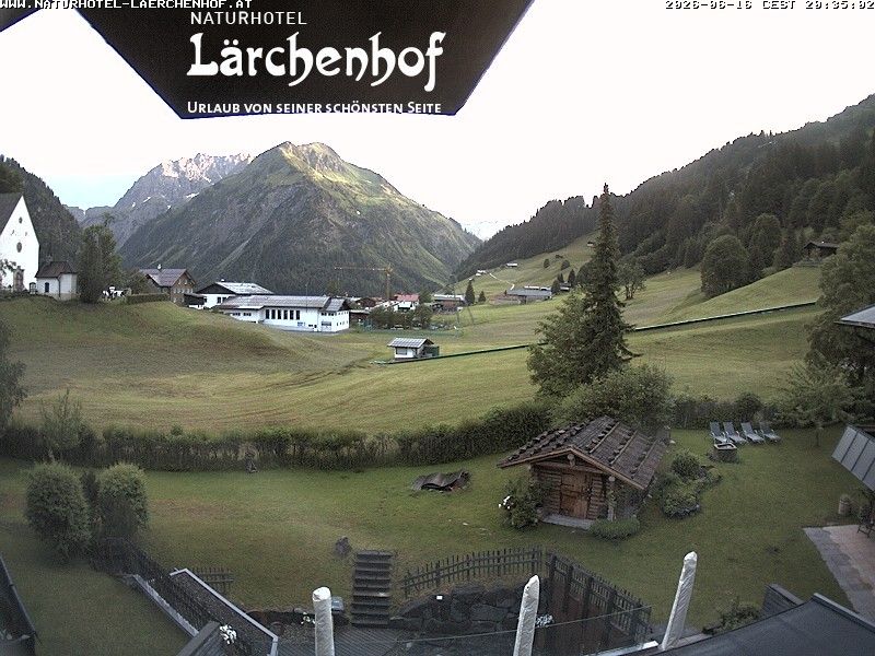 Archived image Webcam Laerchenhof Nature Hotel