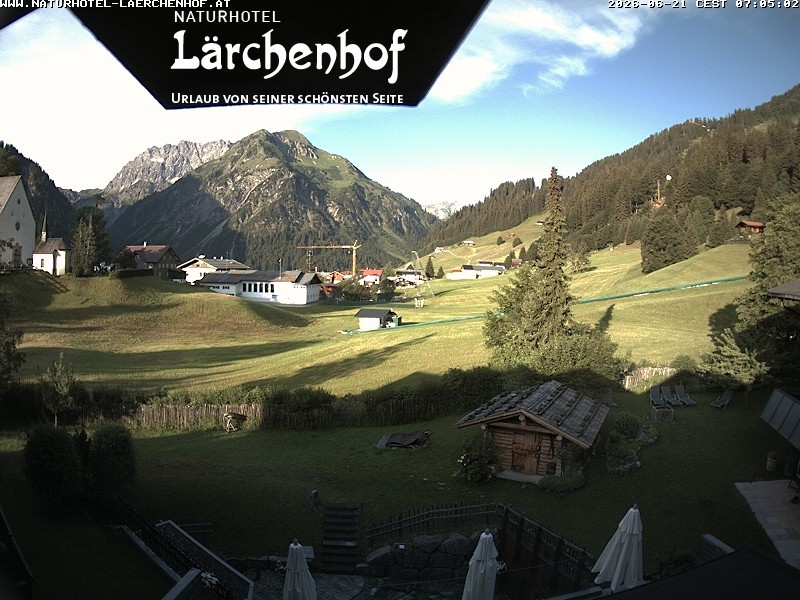 Archived image Webcam Laerchenhof Nature Hotel