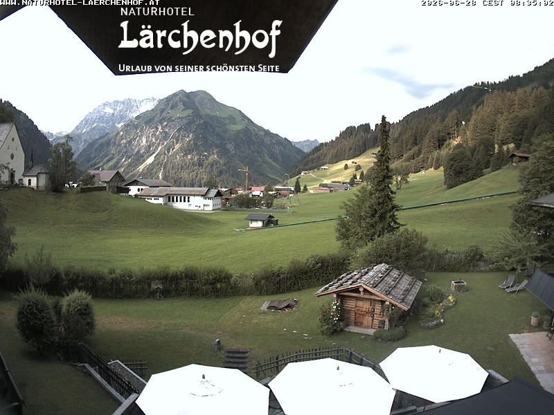 Archived image Webcam Laerchenhof Nature Hotel