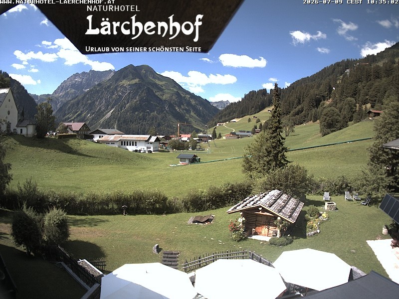 Archiv Foto Webcam Naturhotel Lärchenhof