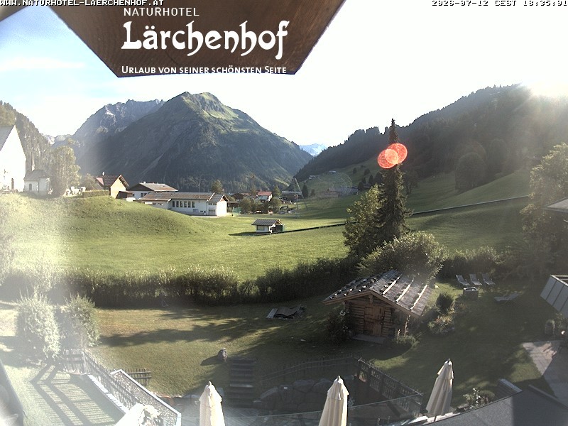 Archived image Webcam Laerchenhof Nature Hotel