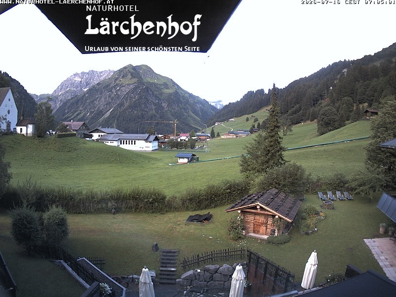 Archived image Webcam Laerchenhof Nature Hotel