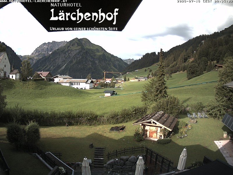 Archived image Webcam Laerchenhof Nature Hotel