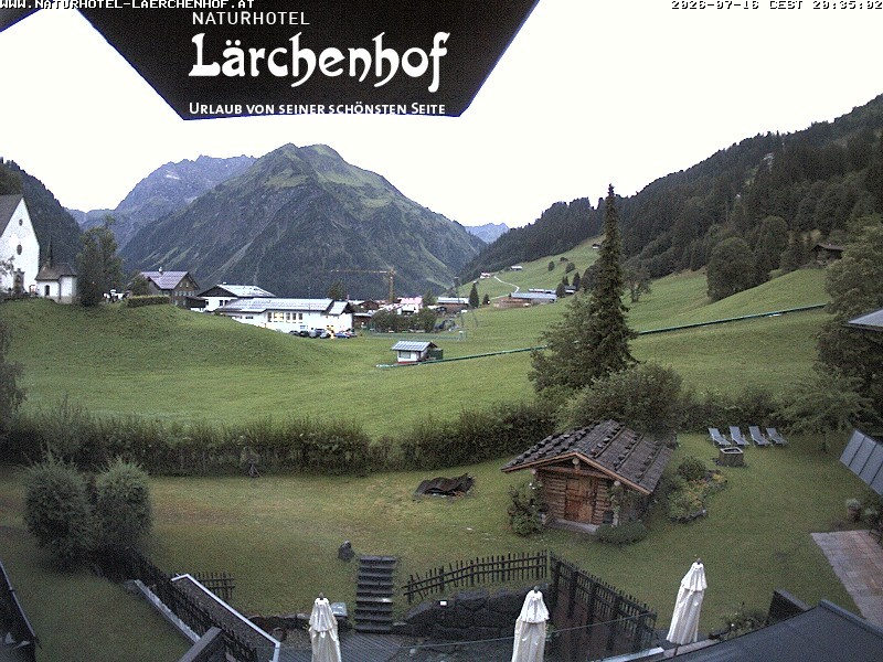 Archived image Webcam Laerchenhof Nature Hotel