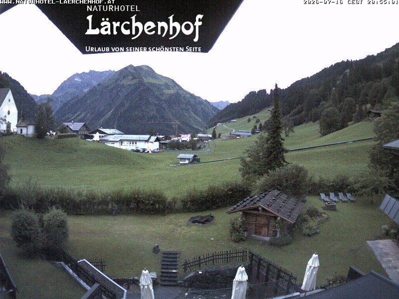 Archived image Webcam Laerchenhof Nature Hotel
