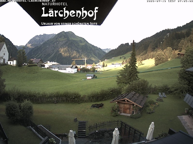 Archived image Webcam Laerchenhof Nature Hotel