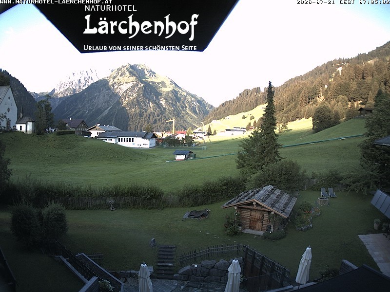 Archived image Webcam Laerchenhof Nature Hotel