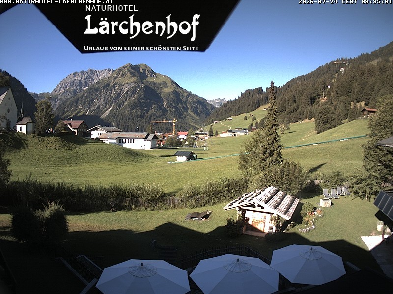 Archiv Foto Webcam Naturhotel Lärchenhof