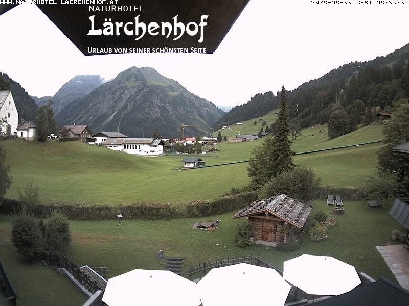 Archived image Webcam Laerchenhof Nature Hotel