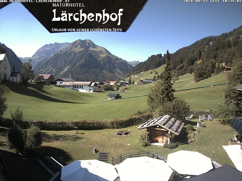 Archiv Foto Webcam Naturhotel Lärchenhof