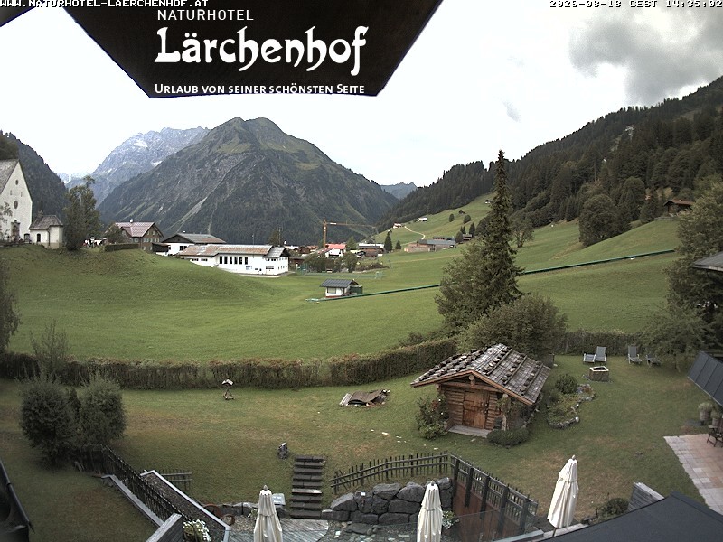 Archived image Webcam Laerchenhof Nature Hotel