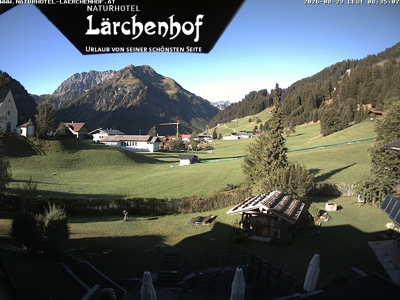 Archived image Webcam Laerchenhof Nature Hotel