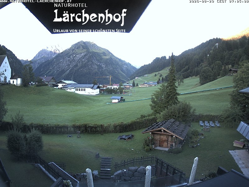 Archived image Webcam Laerchenhof Nature Hotel