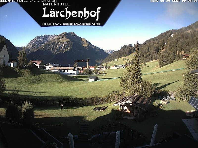 Archived image Webcam Laerchenhof Nature Hotel