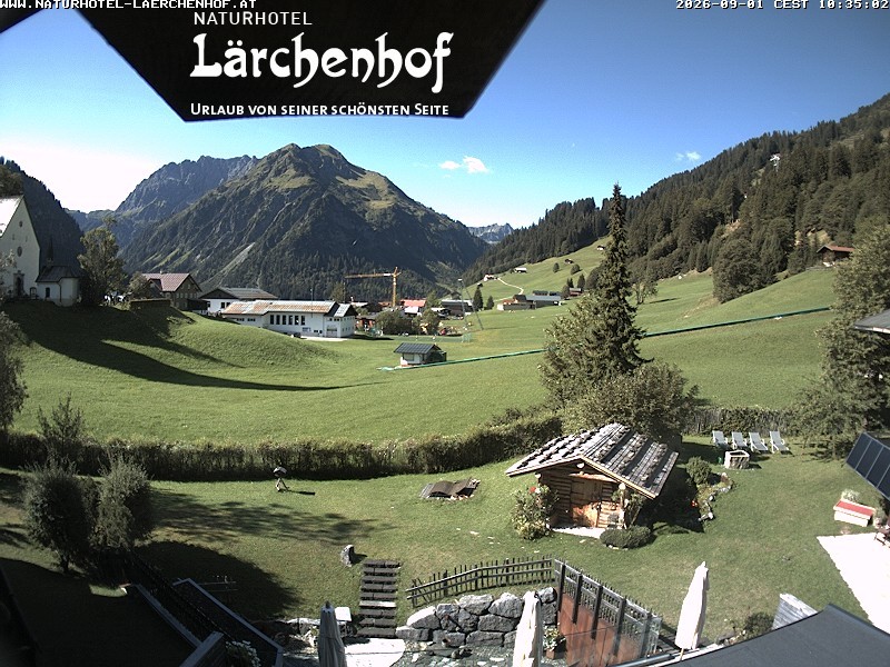 Archiv Foto Webcam Naturhotel Lärchenhof