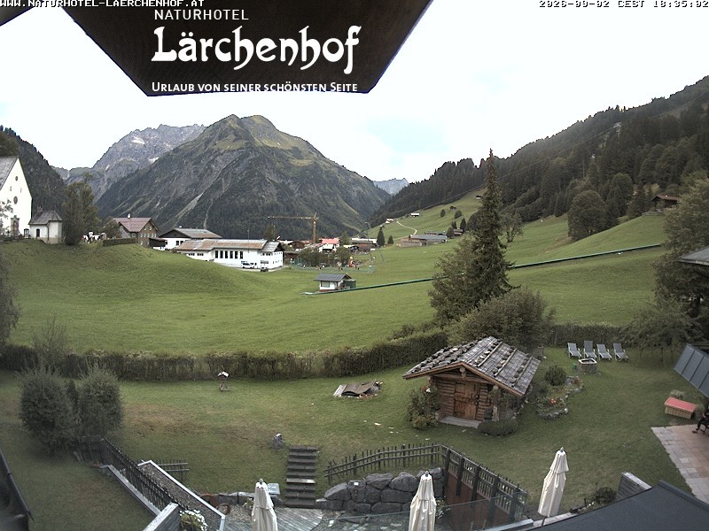 Archived image Webcam Laerchenhof Nature Hotel