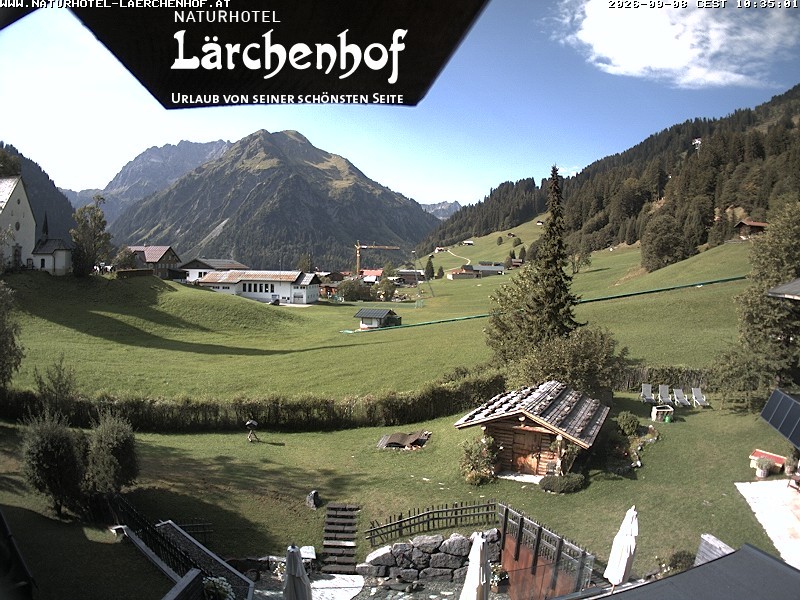 Archiv Foto Webcam Naturhotel Lärchenhof