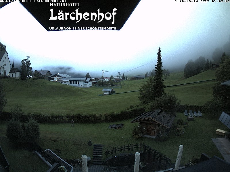Archived image Webcam Laerchenhof Nature Hotel