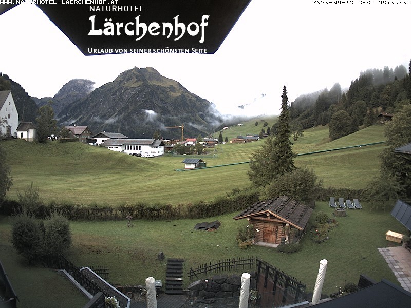 Archived image Webcam Laerchenhof Nature Hotel