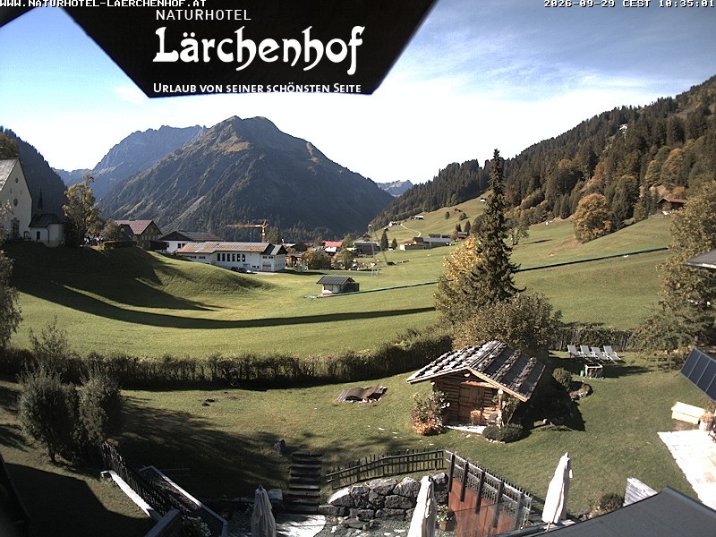 Archiv Foto Webcam Naturhotel Lärchenhof