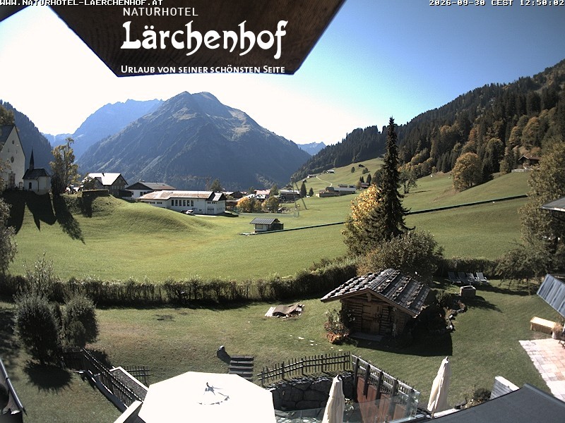 Archived image Webcam Laerchenhof Nature Hotel