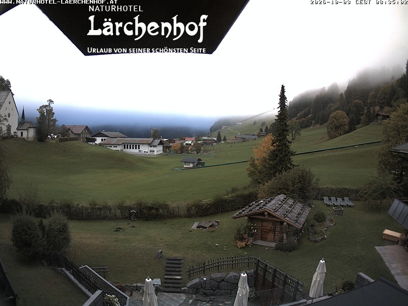 Archived image Webcam Laerchenhof Nature Hotel