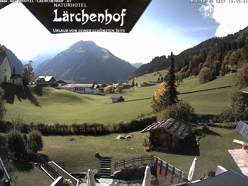 Archived image Webcam Laerchenhof Nature Hotel