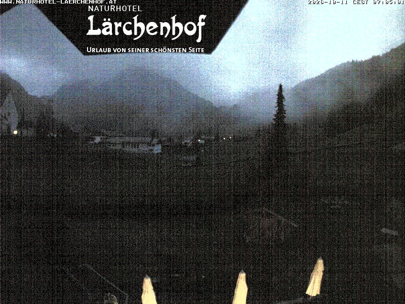 Archived image Webcam Laerchenhof Nature Hotel
