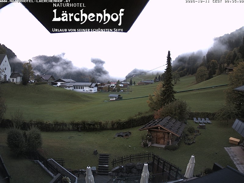 Archived image Webcam Laerchenhof Nature Hotel