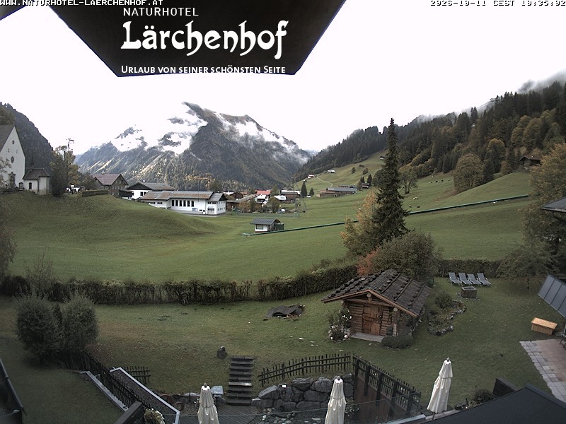 Archived image Webcam Laerchenhof Nature Hotel