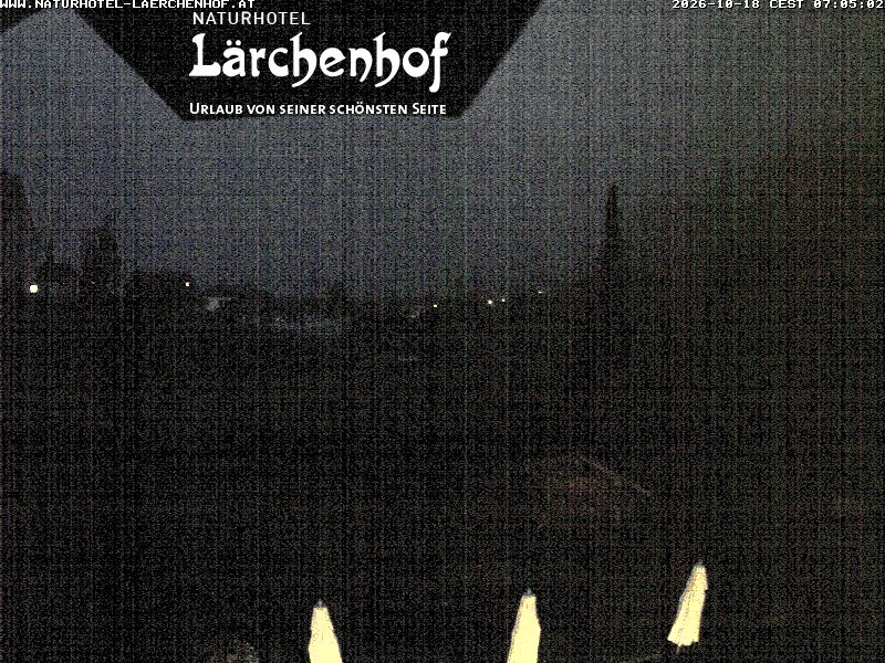 Archived image Webcam Laerchenhof Nature Hotel