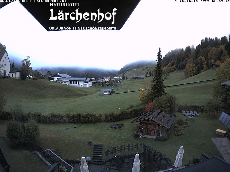 Archived image Webcam Laerchenhof Nature Hotel