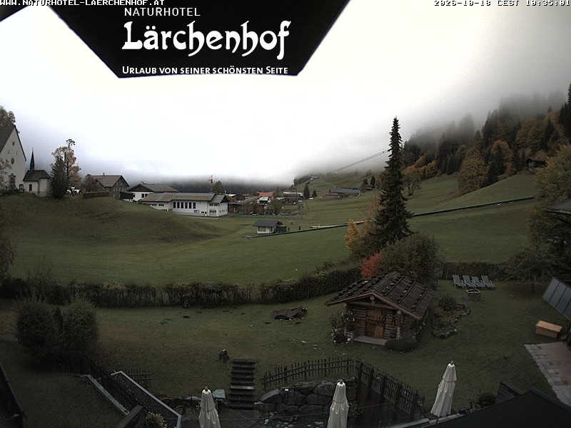 Archived image Webcam Laerchenhof Nature Hotel