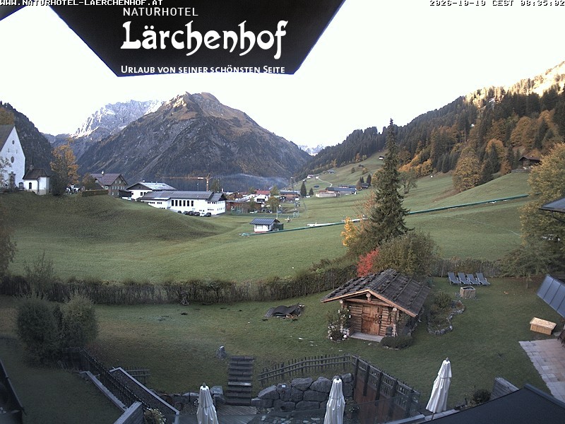 Archived image Webcam Laerchenhof Nature Hotel