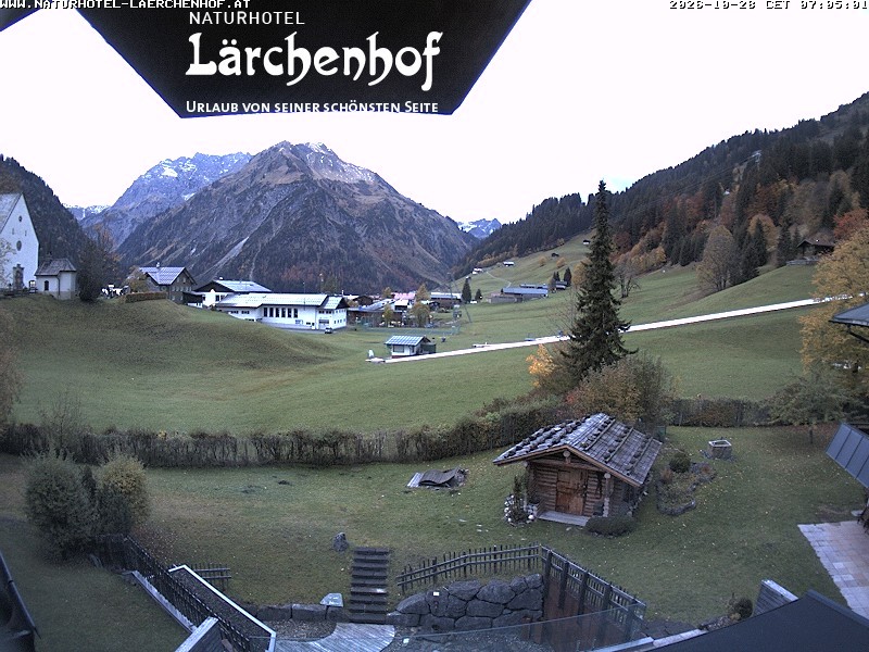Archived image Webcam Laerchenhof Nature Hotel