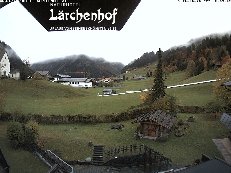 Archived image Webcam Laerchenhof Nature Hotel