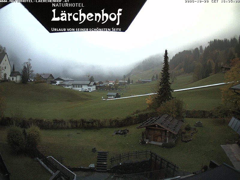 Archived image Webcam Laerchenhof Nature Hotel
