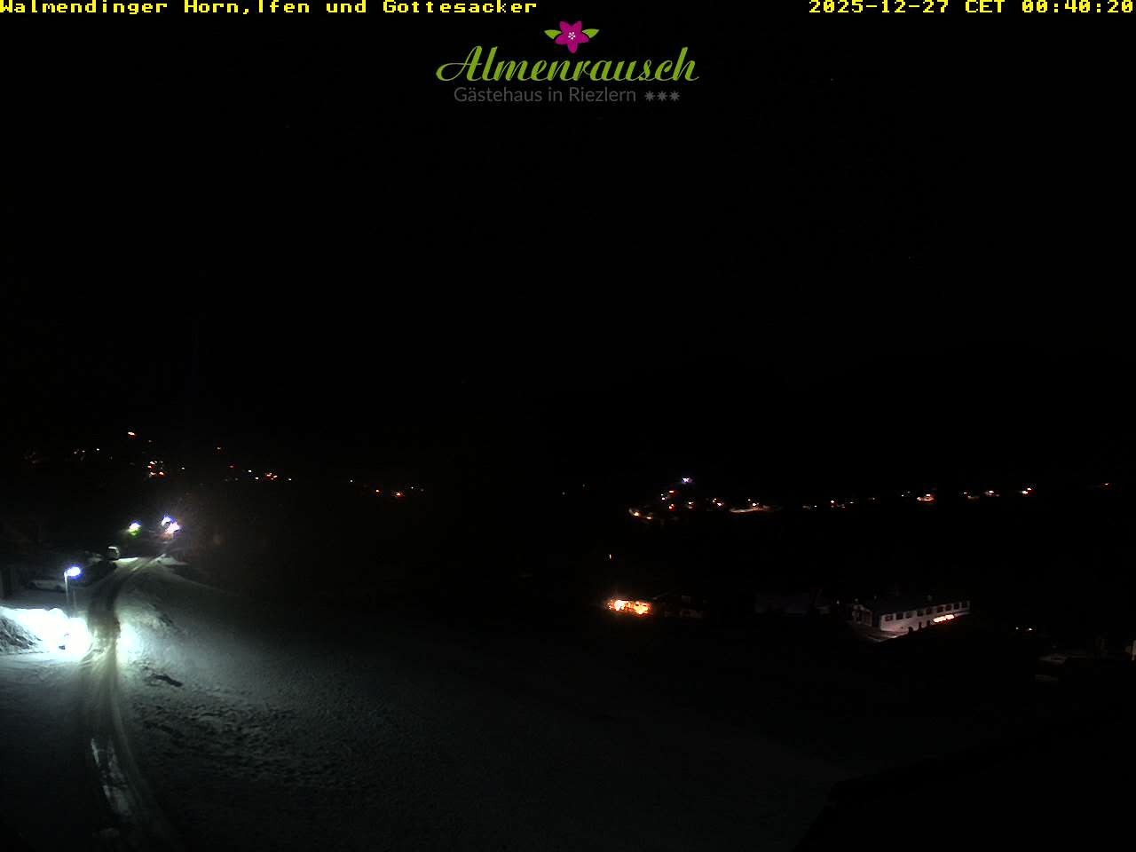 Archiv Foto Webcam Riezlern - Gästehaus Almenrausch