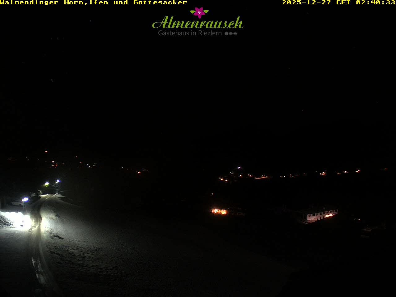 Archiv Foto Webcam Riezlern - Gästehaus Almenrausch