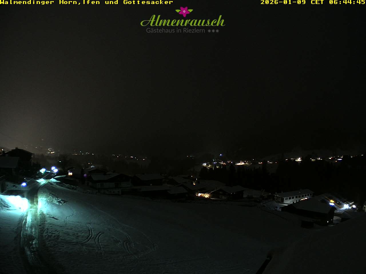 Archiv Foto Webcam Riezlern - Gästehaus Almenrausch