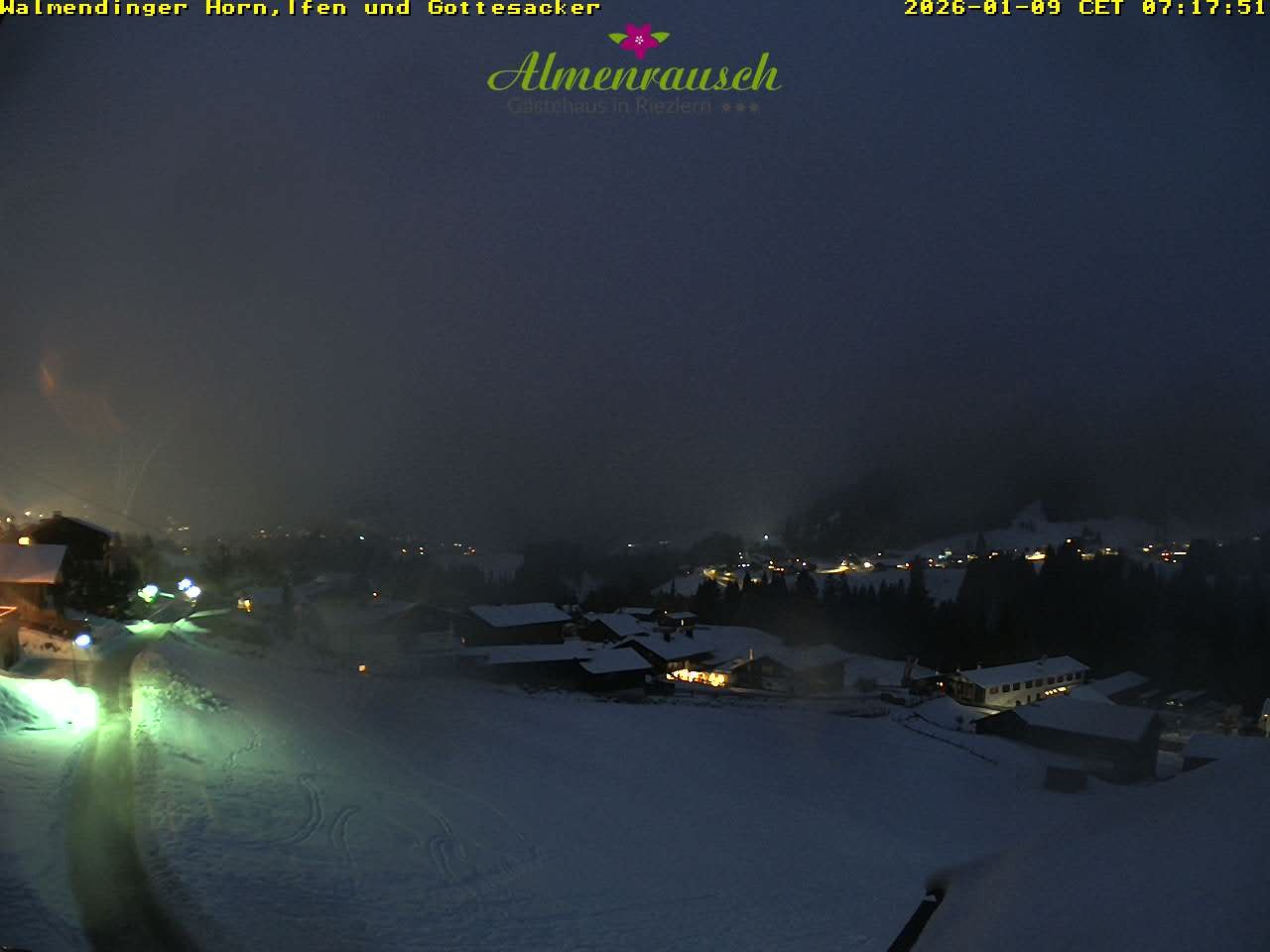 Archiv Foto Webcam Riezlern - Gästehaus Almenrausch