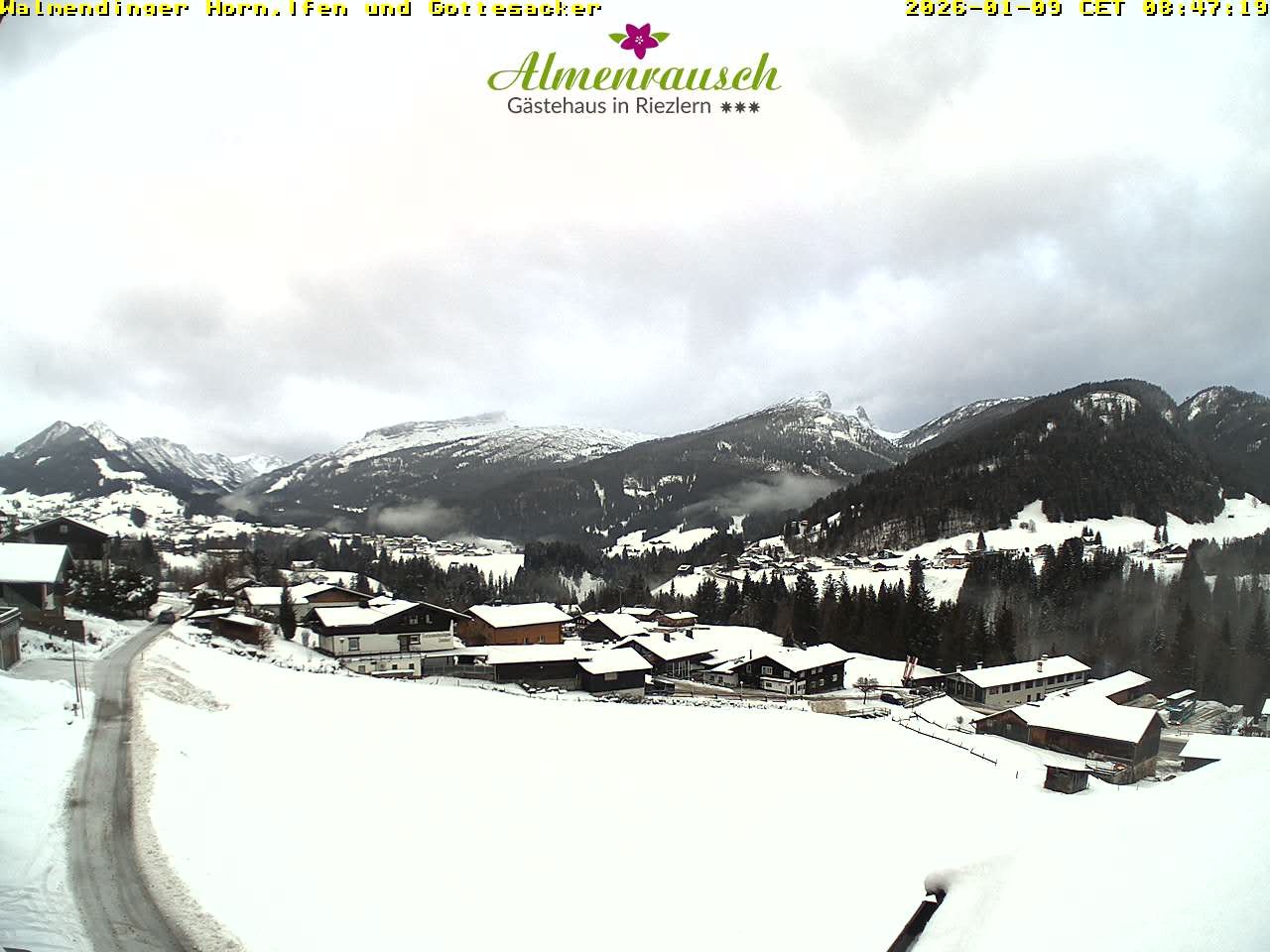 Archiv Foto Webcam Riezlern - Gästehaus Almenrausch