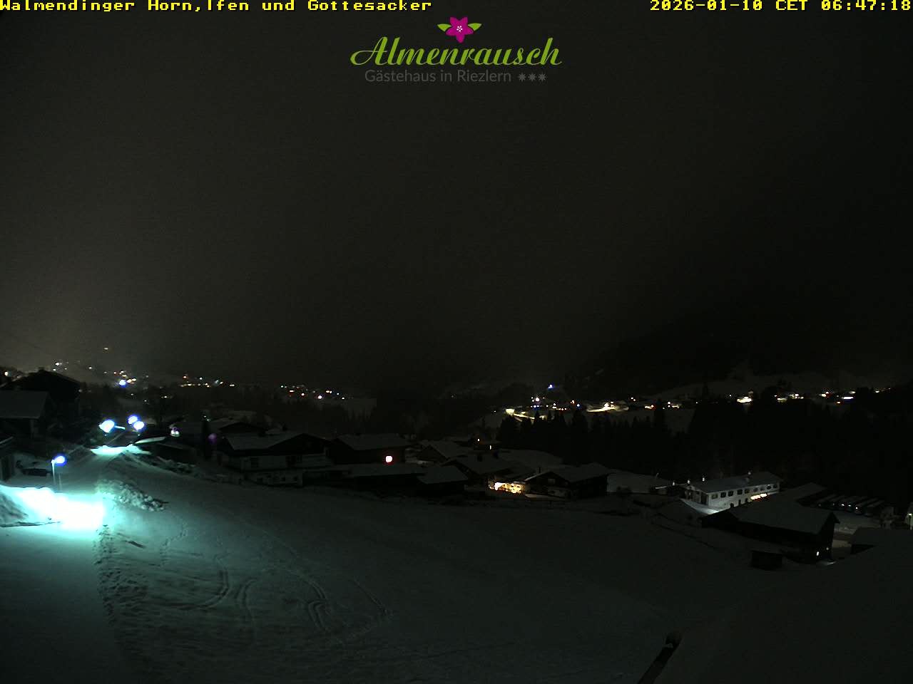 Archiv Foto Webcam Riezlern - Gästehaus Almenrausch