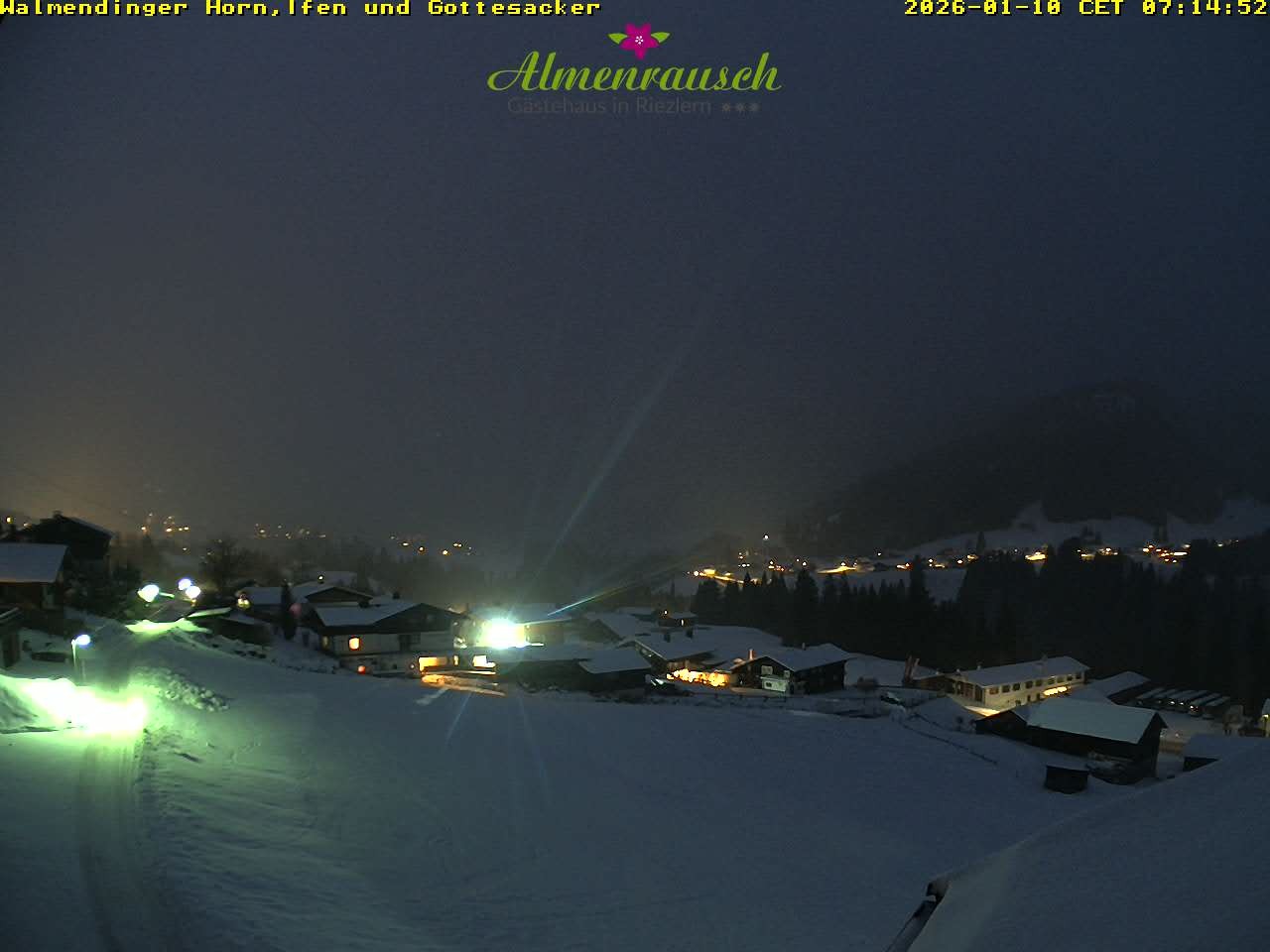 Archiv Foto Webcam Riezlern - Gästehaus Almenrausch