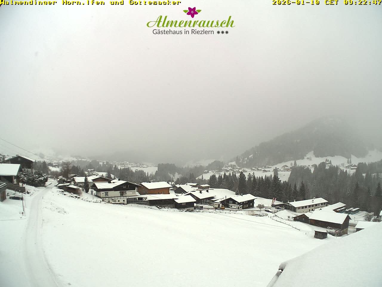 Archiv Foto Webcam Riezlern - Gästehaus Almenrausch