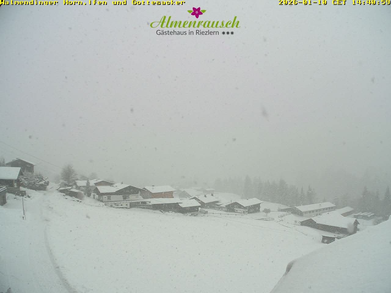 Archiv Foto Webcam Riezlern - Gästehaus Almenrausch