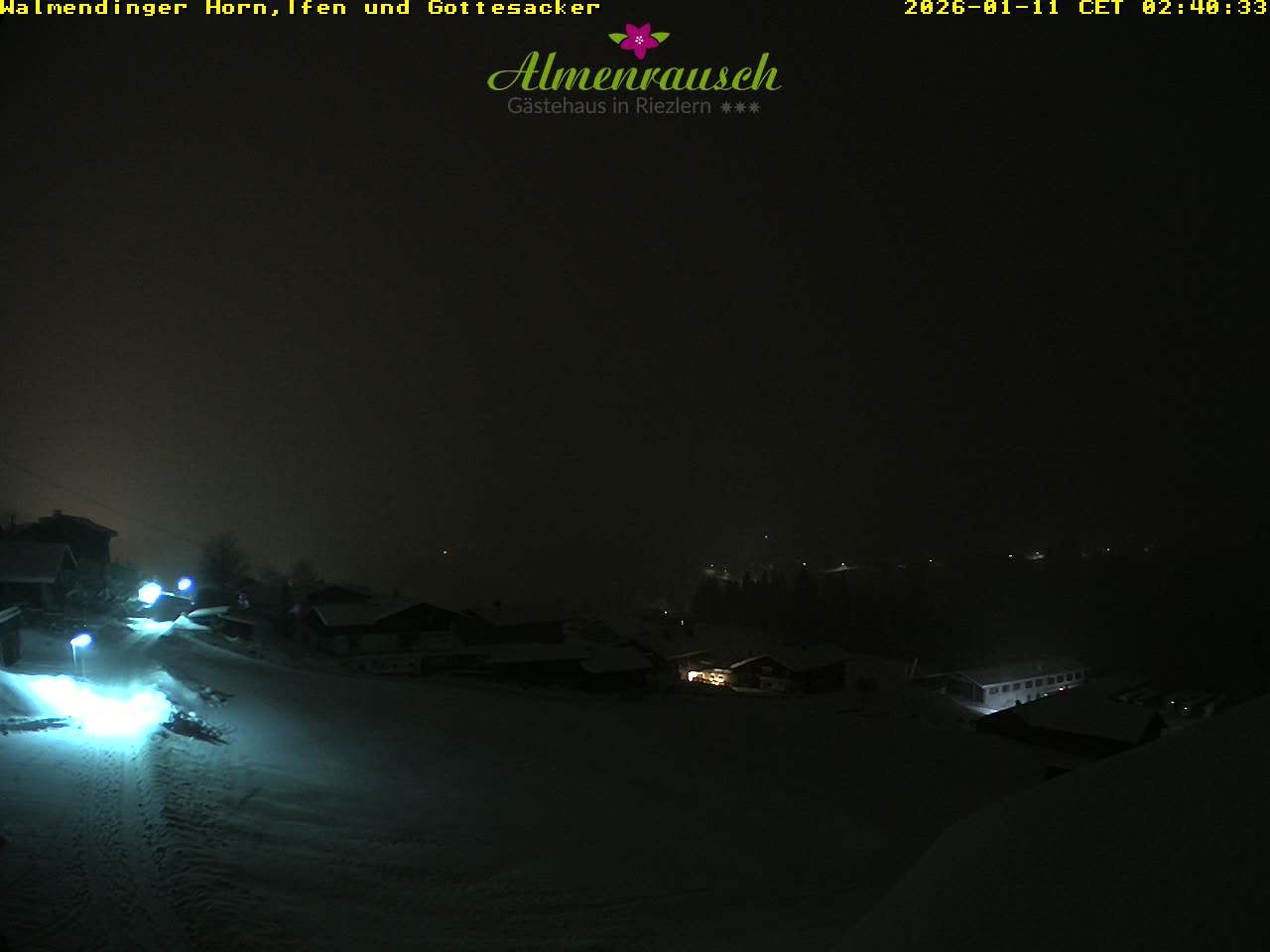 Archiv Foto Webcam Riezlern - Gästehaus Almenrausch