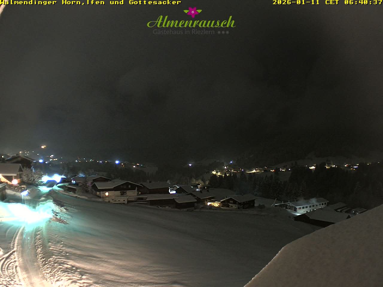 Archiv Foto Webcam Riezlern - Gästehaus Almenrausch