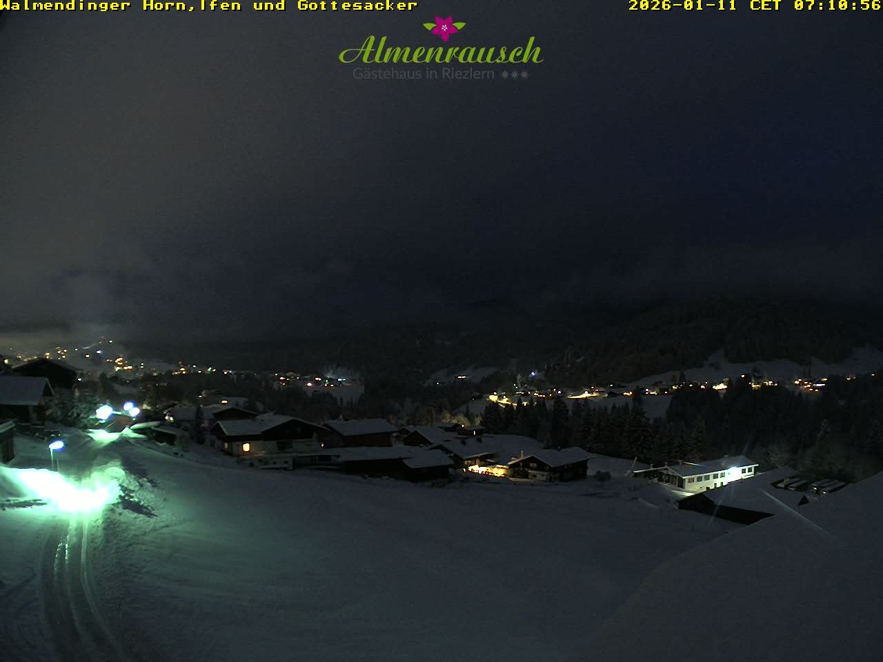 Archiv Foto Webcam Riezlern - Gästehaus Almenrausch