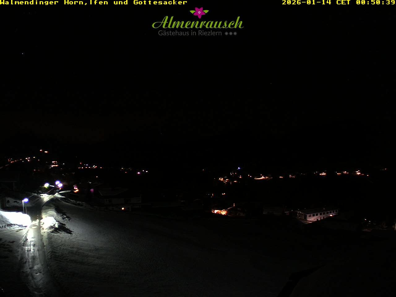Archiv Foto Webcam Riezlern - Gästehaus Almenrausch
